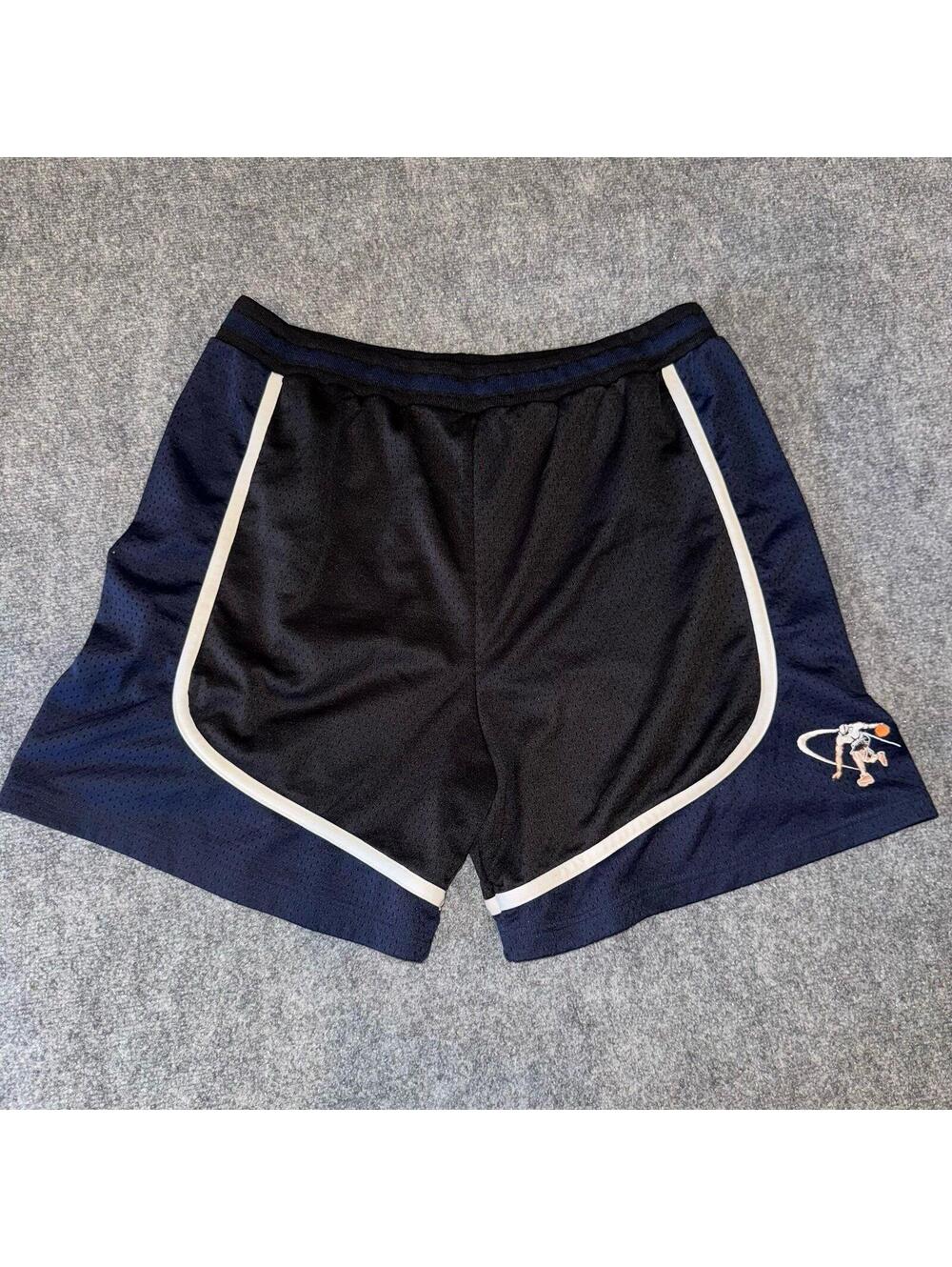 AND1 Baggy Mesh Hoop Shorts Mens 2XL Vtg y2k 90s Rare